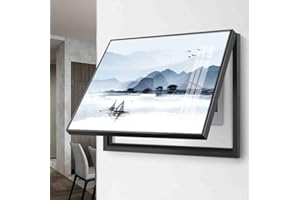ALSUPEU Coperchio per Scatola elettrica Scatola di Distribuzione Contatore Flip,Coperchio Decorativo per Scatola Elettrica,Pittura Decorazione da Appendere Nascondi Dipinti,008,40 * 30cm