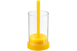 SEIWEI Queen Marker Bottle, Soft Plunger Queen Bee Marking Gabbia, Strumento per apicoltura Alveare Marker Tube