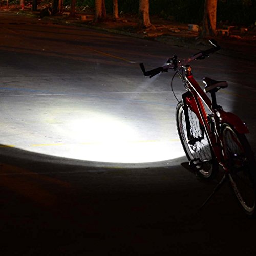 Canwelum 360 Grad justierbarer Fahrradhalterung Klemm, Fahrradhalterung Halterung für LED-Taschenlampe als Fahrradlampe - 5