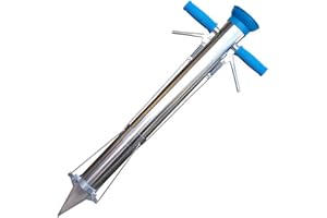 Gmjay Herramientas para Sembradoras con Mango y Herramienta para Plántulas de Hortalizas Trasplantadora Manual de Plantas,Double Handle