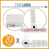 20 x EC Cash Thermorollen mit Lastschrifttext | B: 57mm –...