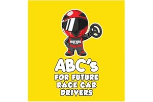 Baeroprki ABC'S for Car Drivers Alphabet Book (Baby Book, Children'S Book, Toddler Book)