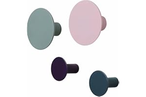 Blomus 65801 - Set di ganci da parete, 4,5 cm, multicolore