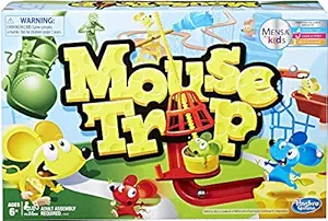 Hasbro Mouse Trap Board Game for Kids Ages 6 and Up, Classic Kids Game