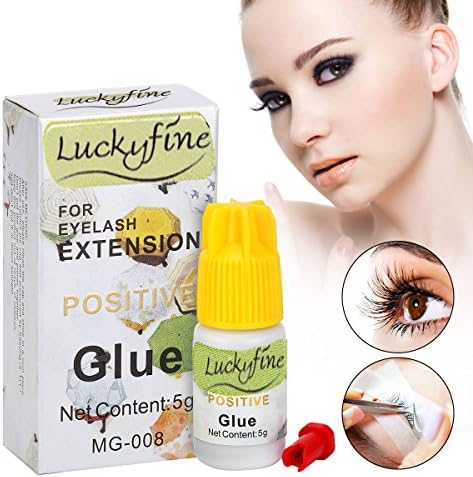 Eyelash Glue, MG-008 No Smell No Stimulation Professional Eyelash Glue Eyelash Extensions Glue 5g