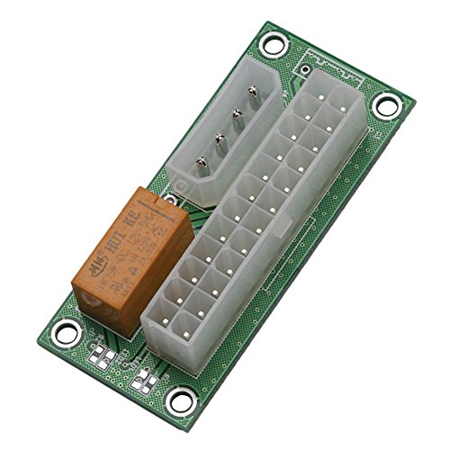 Skylynn--Power Supply Adapter Connector Dual Triple Multiple add2PSU Relay Adapter Link (2 pcs)
