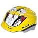 Produktbild KED Fahrradhelm Meggy Originals Spongebob mit Kopfumfang 52-58cm, Größe M, Topseller mit wegweisender Technik, einfachster Größenanpassung und QUICKSAFE®-Blinkleuchten für Kinder auf dem sicheren Weg zur eigenen Mobilität auf 2 Rädern - Made in Germany