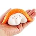 Produktbild VENMO Sushi duftende Squeeze langsam Spielzeug Geschenk zu entlasten Nette Sushi Druck Spielzeug Anti Stress Spielzeug Langsame Duftende Dekompression Spielwaren für Party Dekoration (Weiß)