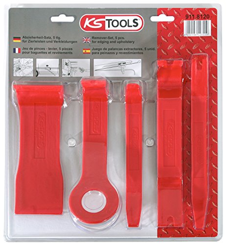 KS Tools 911.8120 Kunststoffkeil-Satz, 5-teilig