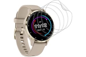 Wondoner 4 Stück für Displayschuz Garmin Venu 3s Schutzfolie, für Klar HD TPU für Garmin Venu 3s Schutz, Anti-Kratzen, Anti-Bläschen Panzerfolie für Garmin Venu 3s Folie