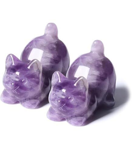 ARTIBETTER Mini-Katzenfigur Aus Kunststoff – Süße Schlafende Katze Als Deko Für Zuhause