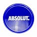 Produktbild Absolut Vodka Tablett Serviertablett - Blau ca.37cm