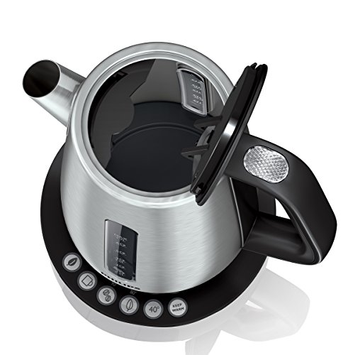 Philips HD9385/21 Wasserkocher, 5 Temperatureinstellungen 40 – 100 °C, 1,7 l, Edelstahl - 3