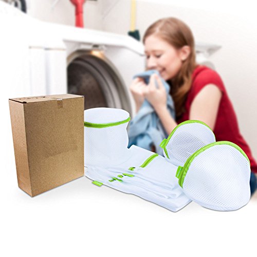 Wäschesack 6er Pack meideli robustem Netzstoff Waschen Wäschesack Bluse, Strumpfwaren, Lagerhaltung, Unterwäsche, BH und Dessous Reise Wäschesack - 7
