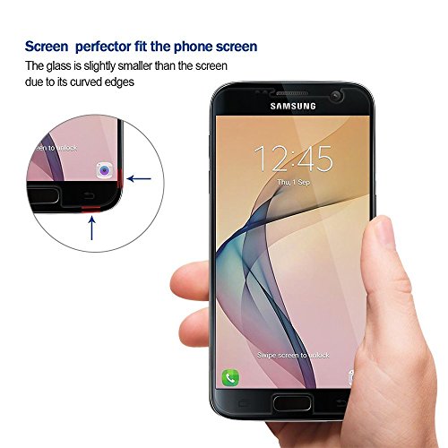 Samsung Galaxy S7 Panzerglas Schutzfolie, ONSON [3 Stück] Displayschutzfolie für Galaxy S7 Panzerfolie Displayschutz Gehärtetem Glass 9H Härtegrad, Anti-Kratzen, Einfaches Anbringen - 4