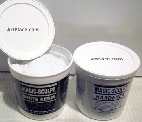 Magic Sculpt 1 Lb. Epoxy Clay White by Magic Sculpt
