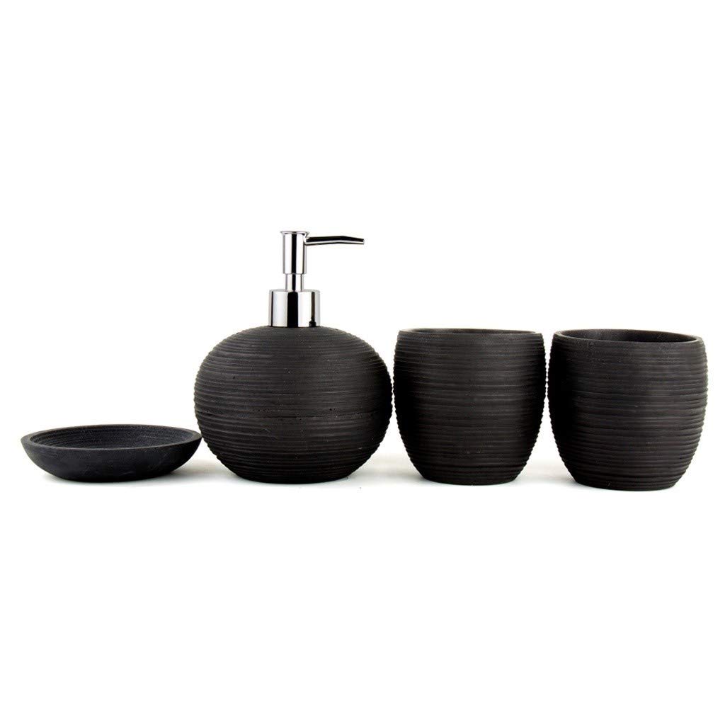 cologique-Rsine-Salle-de-bains-Accessory-Set-Dcoration-moderne-Grs-Salle-de-4-pices