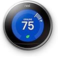 Nest Learning Thermostat 3rd Generation pro, Works with Amazon Alexa