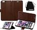 Produktbild iPhone 6s Case, iPhone 6 Case, DRUnKQUEEn Premium Quality Protective Flip Folio PU Leather Cover Wallet Phone Holder with Foldable Kickstand for Apple iPhone6 / iPhone6s