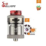 El último Vapeonly Hellvape Dead Rabbit RTA es un atomizador compacto de 2 ml para tanque reconstruible con un diámetro de 24 mm y un exclusivo modelo de tallado Dead Rabbit.