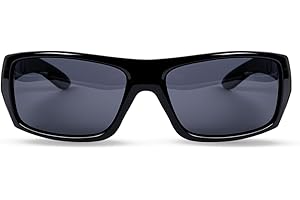 JML PolaOptics HD - High-definition polarized sunglasses with built-in magnetic clip