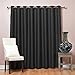 Produktbild zhihong breiter Verdunkelungsvorhang (wärmeisolierend – Antik Bronze Tülle Top, 1 Panel