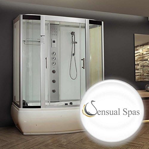 Sensual Spas Aegean 1700 Whirlpool Steam Shower - 2 Year warranty