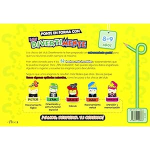 Los Divertimente (8-9 años) (Los Divertimente): 52 retos increíbles para despertar tu cerebro