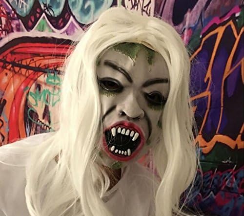 "Horrific Ghost Halloween Latex Head Mask Adult Costume Zombie Scary Party Prank "