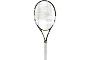 Babolat Evoke 102 Strung Raquette de Tennis, Homme, Homme, Evoke 102 Strung, Gris/Jaune