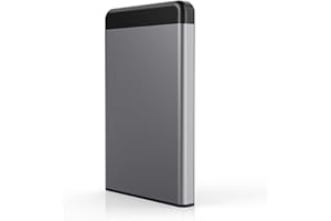 BlueStars Disco Duro Externo 1TB USB Ultrafino Diseño Metálico Portátil para Mac, PC, Laptop, Ordenador, Smart TV