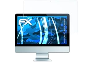 atFoliX Schutzfolie kompatibel mit Apple iMac 21,5 (Model 7G 2012-2014) Folie, ultraklare FX Displayschutzfolie