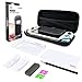 Produktbild Ontseev Tasche für Switch, 8 in 1 Zubehör Set für Nintendo Switch Reise Hülle mit Nintendo Switch Aufbewahrung Tasche / Game Card Schutzhülle / Panzerglas Schutzfolie / Silikon Schutzhülle / Silikon Joy-Con Hülle