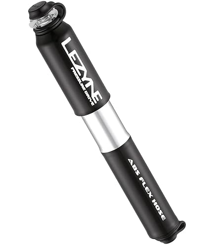Lezyne Mini Pompa CNC Drive HP Small 17 Cm – Pompetta Per Bici In Alluminio, Compatibile Presta/Schrader