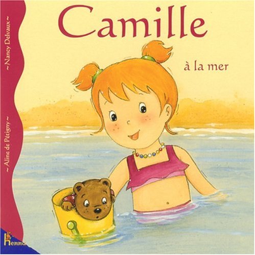 Camille à la mer