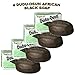 Dudu-Osun African Black Soap (100% Pure) Pack of 4 Body Care / Beauty Care / Bodycare / BeautyCare