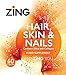 Zing Hair, Skin & Nails (Triple Pack) - #1 Bestselling beauty supplement for lustrous silky hair, soft vibrant skin and perfect nails. 60% OFF SPECIAL INTRODUCTORY OFFER AND FREE DELIVERY.