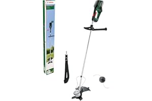 Bosch Akku-Freischneider AdvancedBrushCut 36V-23-750 (für anspruchsvolleres Freischneiden; 36-Volt-System; Schnittkreisdurchmesser: 33 cm (Faden), 23 cm (Messer);1 x Akku 2,0 Ah und Ladegerät
