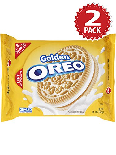 Preisvergleich Produktbild Oreo Kekse Golden - 2er Pack (2x405g)
