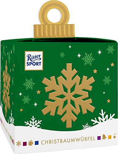 Preisvergleich Produktbild Ritter Sport - Christbaumwürfel Weihnachtsminis grün - 83g