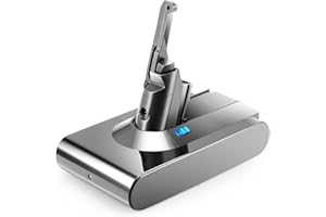 HT TopHinon 21.6V 4500mAh Li-Ionen Ersatzakku für Dyson V8 SV10 Akku V8 Absolute V8 Animal V8 Fluffy V8 Motorhead V8 Carbon Fiber Handstaubsauger (Nicht kompatibel für V8 Absolute YH5)