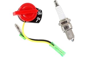 AISEN Ein/Aus-Schalter Einschalter Ausschalter mit Zündkerze für LIFAN 6,5-15 PS Benzinmotor Schalter Motor