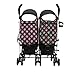 Disney Twin Stroller with Footmuffs - Mickey & Minnie Circles