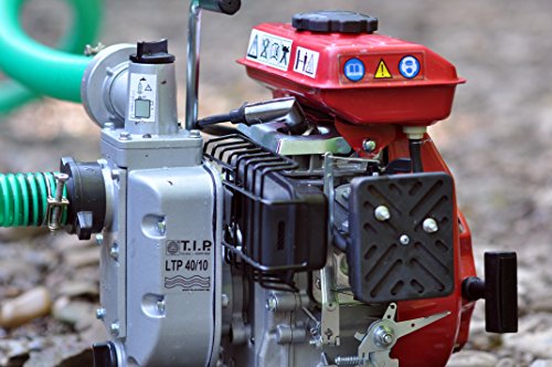 T.I.P. Benzinmotorpumpe Wasserpumpe Gartenpumpe LTP 40/10, bis 10.000 l/h Fördermenge - 4