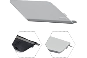 ADVOKINGTAP 13) White Rear Bumper Tow Hook Eye Cover for VOLVO XC60 20182021, Perfect Fit, ABS Material