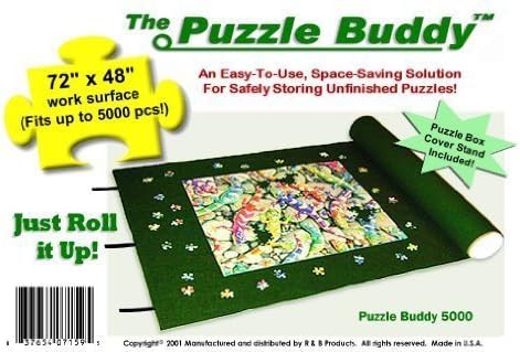 Puzzle Buddy 5000 Jigsaw Puzzle Mat, Large by PuzzleBuddy