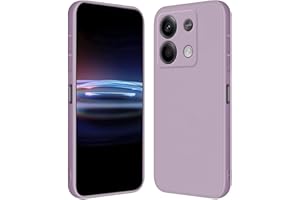 RankOne Funda para Redmi Note 13 5G (6.7" Inches) Carcasa de Silicona de TPU Suave - Hierba púrpura