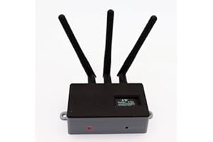 DIAMEX DX-DTU Duo für Hoymiles HM HMS/HMT-Serie Wechelrichter 3 Antennen Balkonkraftwerk OpenDTU mit USB-C Kabel