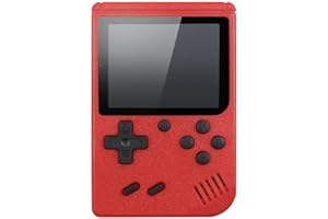 ANGLERFISH Handheld Games Consoles,400 in 1 Play 8 Bit Handheld Portable Retro TV Video Game Console,Mini Arcade Console,Mini Vidio Machine Smart Videogames