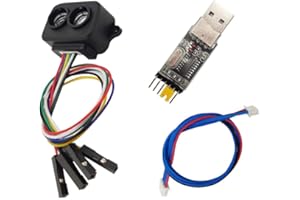 WAYPONDEV SmartFly Info TF-Luna Lidar Sensor 0.1-8m Short Range Distanza Single-Point Ranging Finder Module UART / I2C Compatibile con Pixhawk, Arduino e Raspberry Pi per evitare ostacoli Drone/Robot